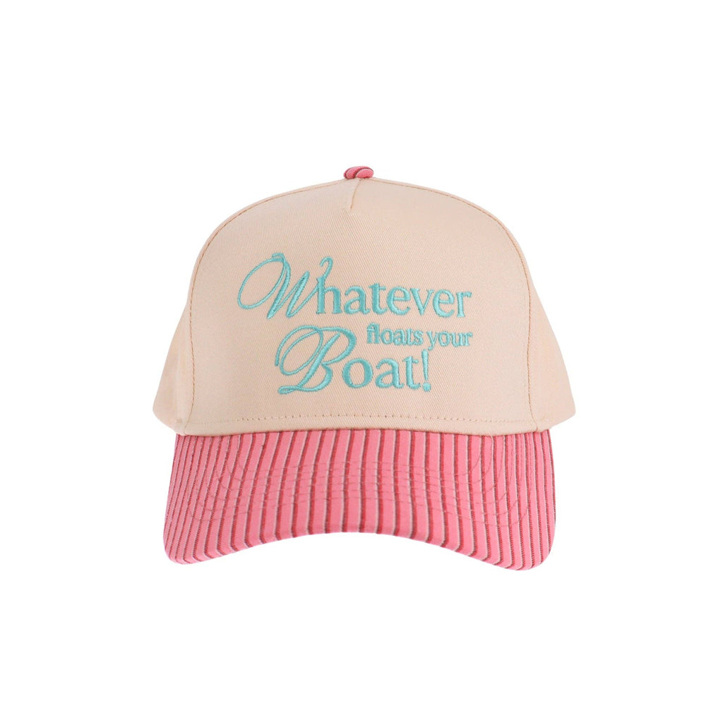 Whatever Floats Your Boat Embroidered Trucker Hat