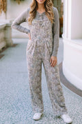 Camouflage Ribbed Overalls