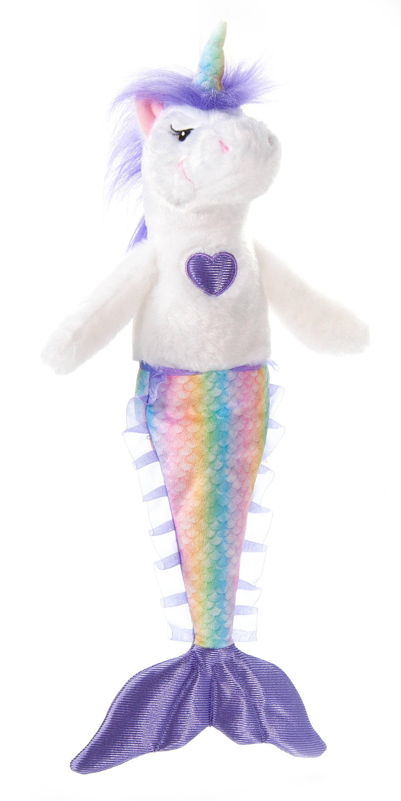 Mericorn Asst Green, Pink, Purple 17" (43cm)