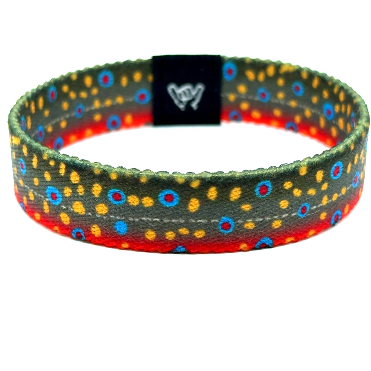 Brook Trout Skin Wristband Bracelet