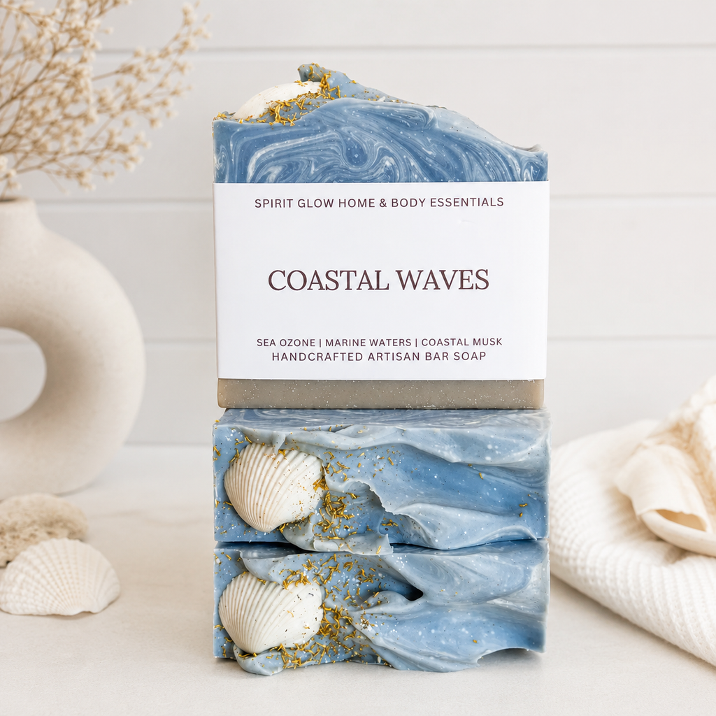 Coastal Waves Artisan Soap Bar ⭐