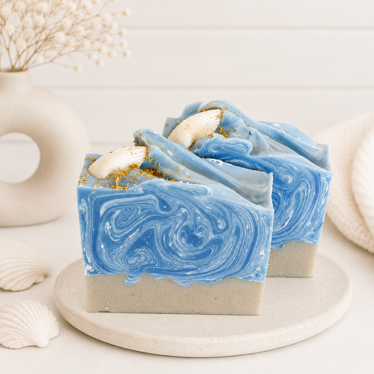 Coastal Waves Artisan Soap Bar ⭐