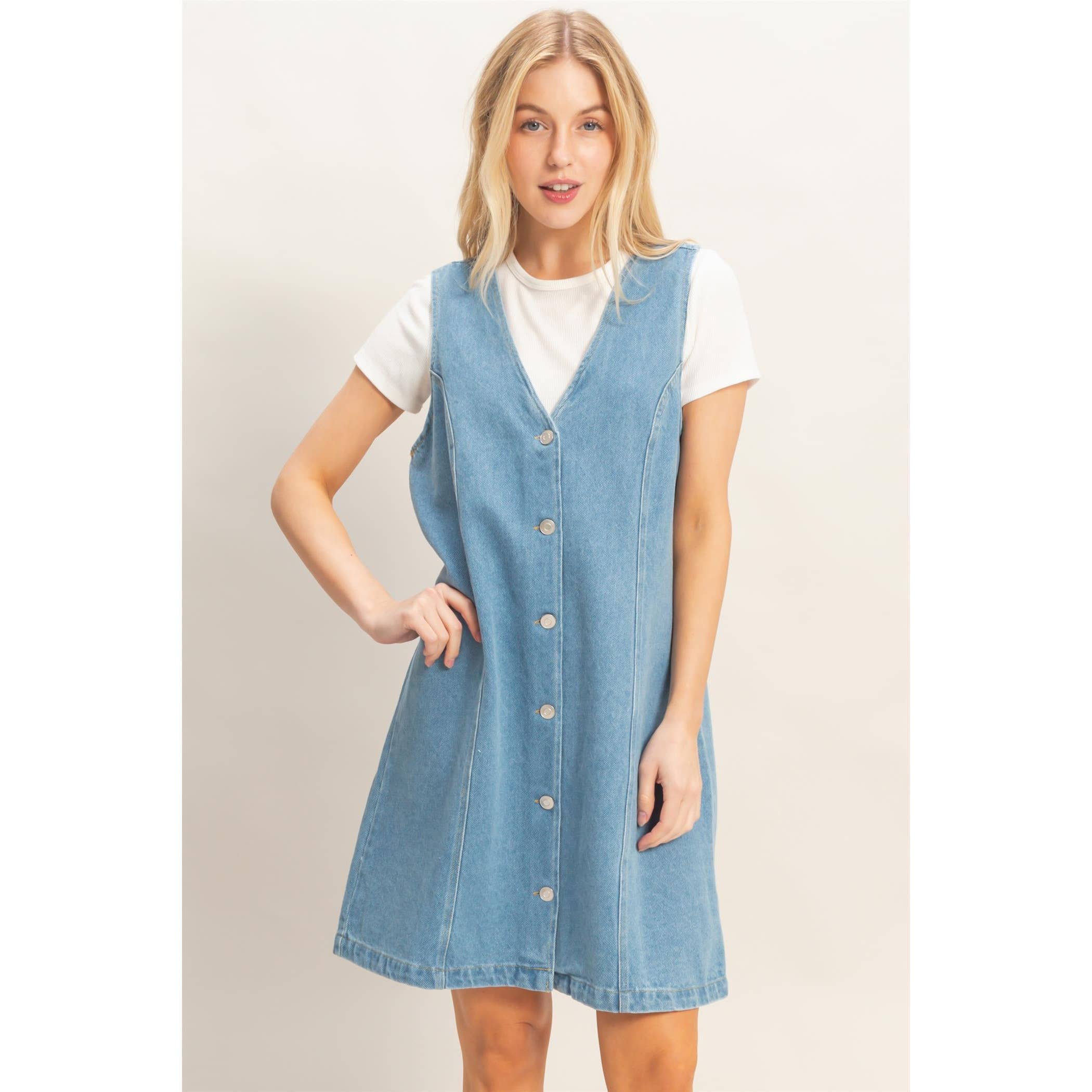 Harper Denim Dress