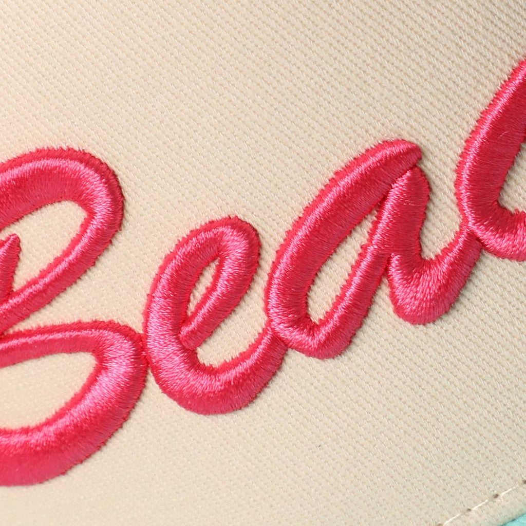 BEACHIN' 3D Embroidered Two-Tone Trucker Hat