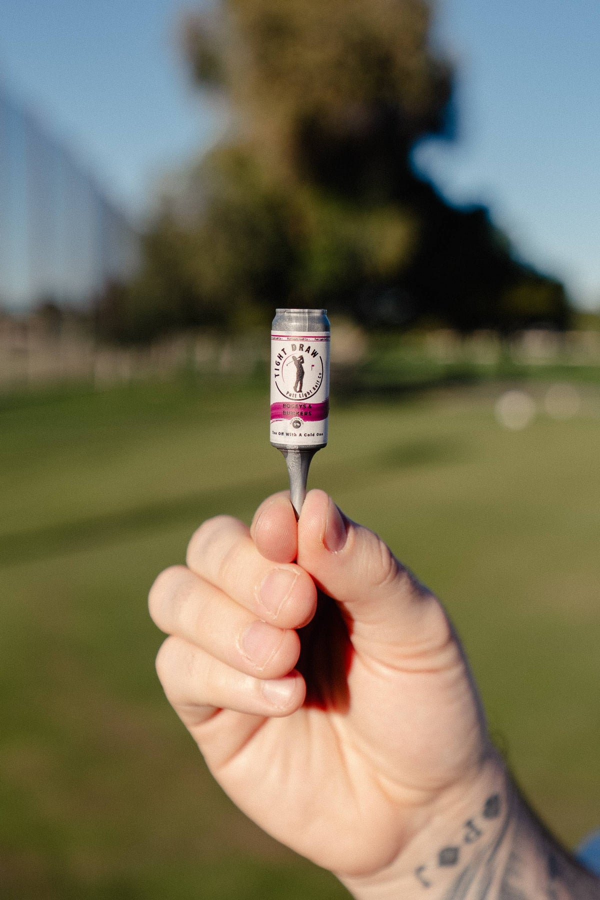 Beer Can Golf Tees