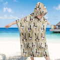 Kids Ducks Hooded Beach Towel