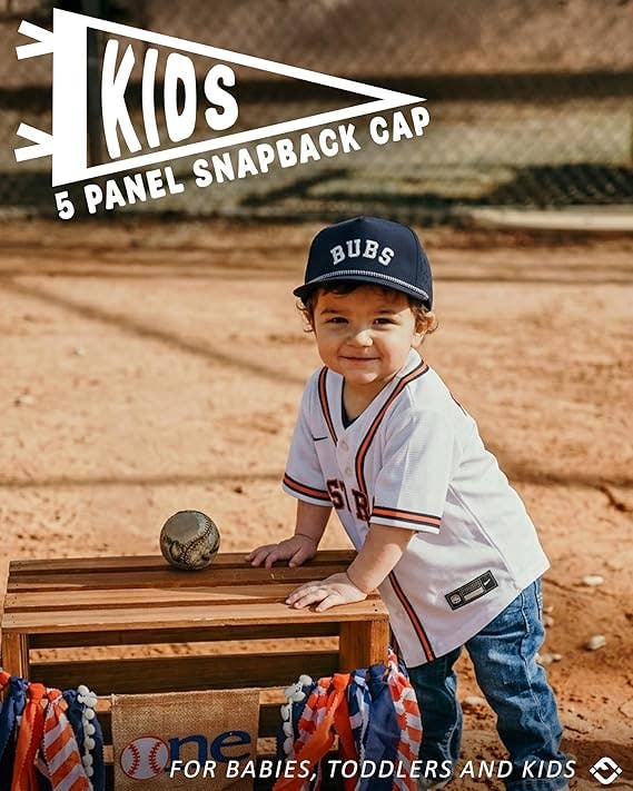 Kid's Golf Hat - Bubs - Navy