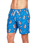 Hot Dog Diver Fun Swim Trunks
