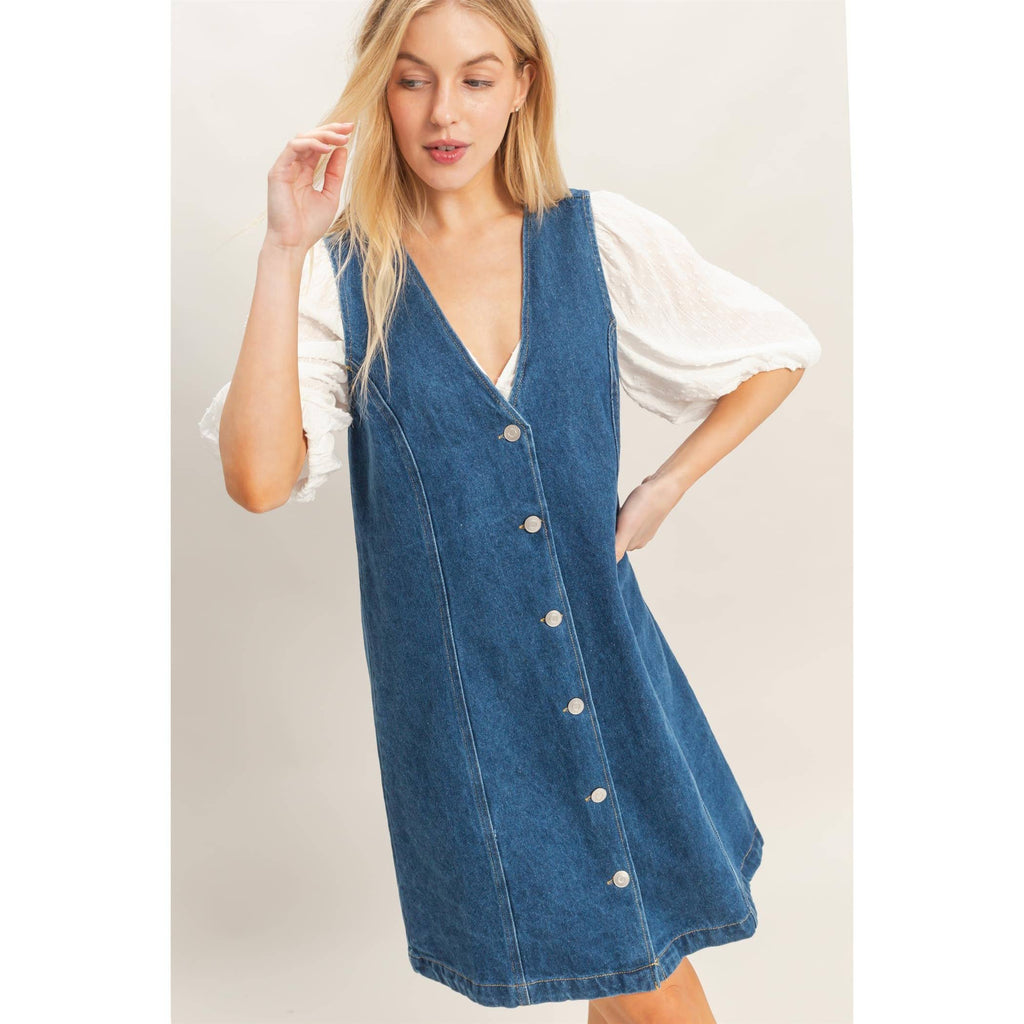 Harper Denim Dress