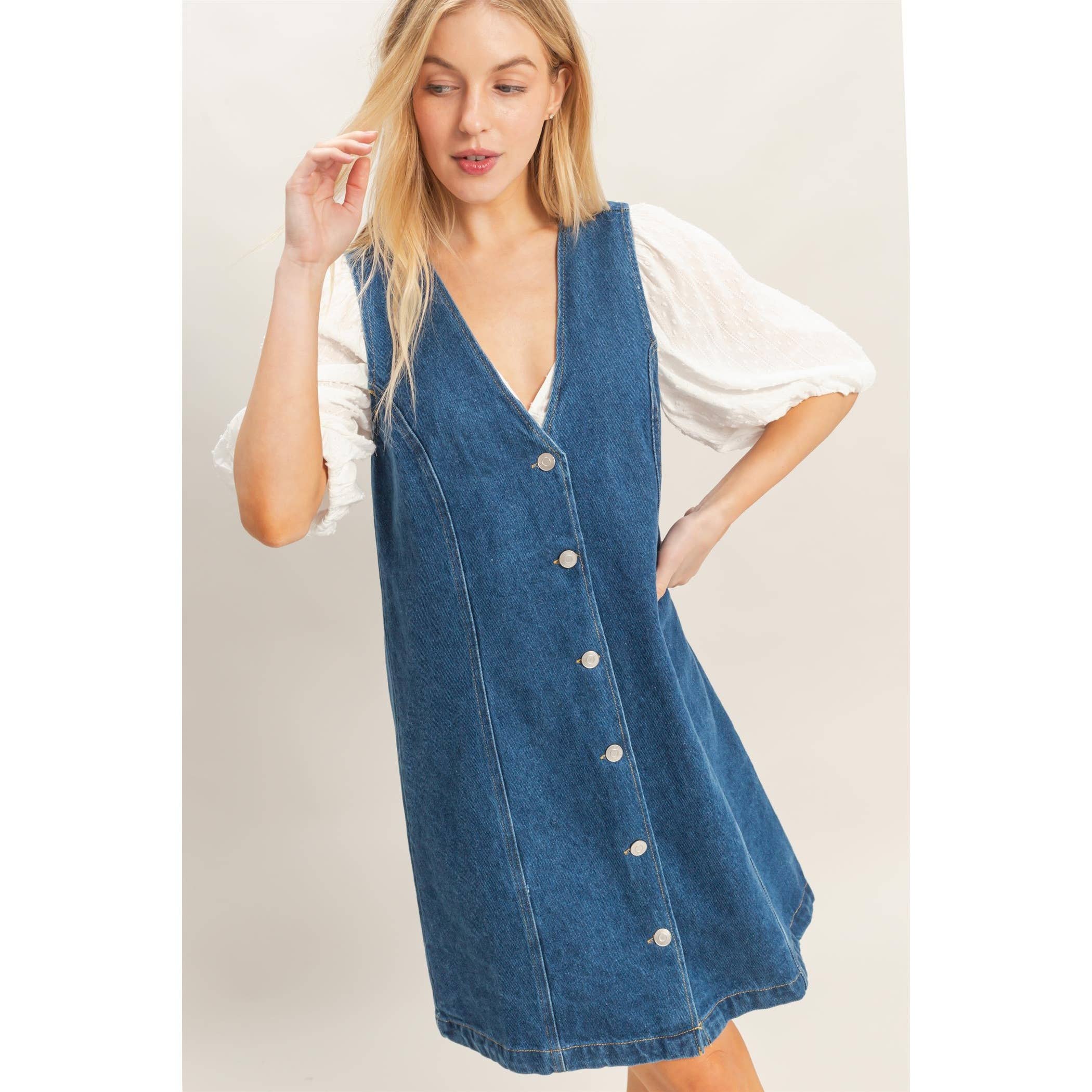 Harper Denim Dress